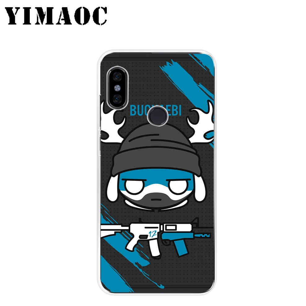 Мягкий силиконовый чехол YIMAOC Rainbow 6 Siege Dokkaebi для Xiaomi Redmi 6A 5A 5 S2 Puls Note 8 7 4X4 4A Pro Go |
