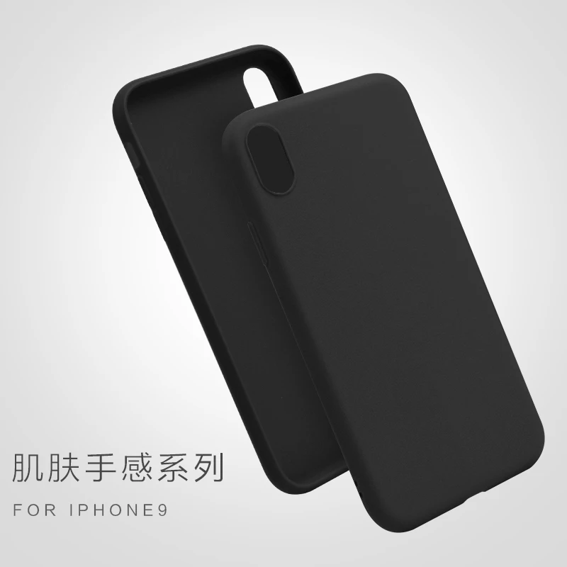 Чехол для мобильного телефона iphone XR матовый из ТПУ мягкий чехол XS max ремешок с