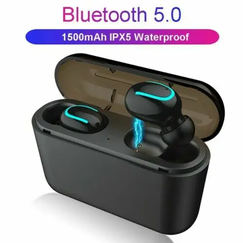 TWS-стереонаушники мини с поддержкой Bluetooth 5 0 и глубокими басами | Электроника