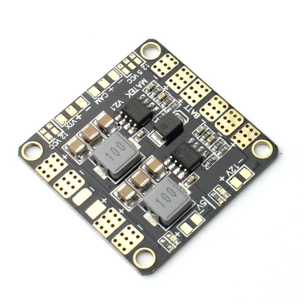 F16892 4 шт Мини концентратор питания распределительная плата PDB с BEC 5V & 12V для FPV 250