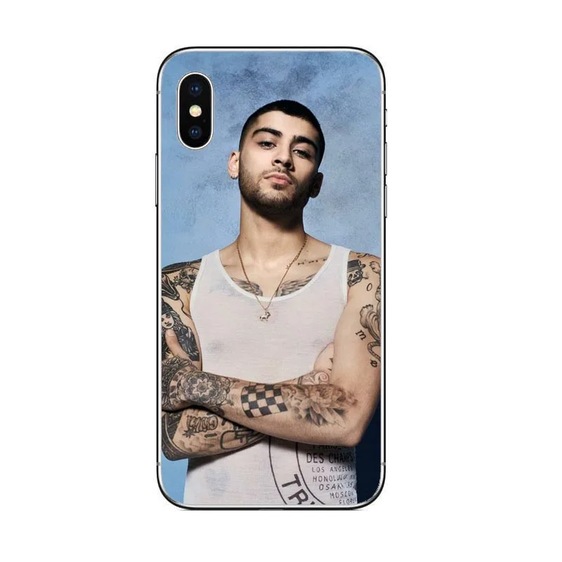 British pop singer Zayn malik transparent Soft TPU silicone Phone Case Cover For iPhone 5 5s se 6 6s Plus 7 7Plus 8 8Plus X 10 |