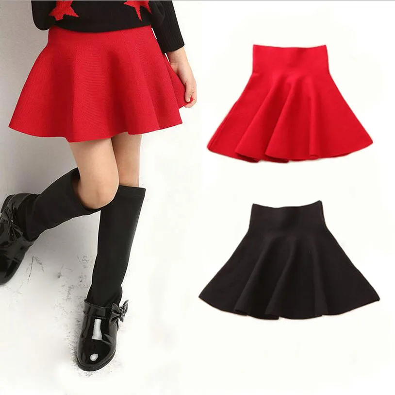 Роскошные детские юбки с рюшами и жемчужинами весенне-осенняя повседневная