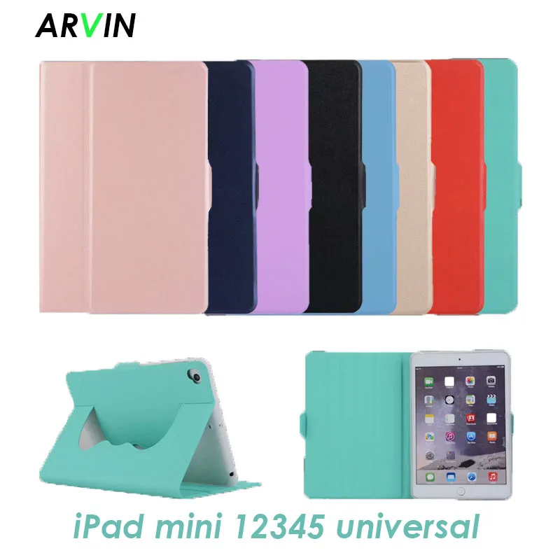 Arvin чехол для iPad mini 1 2 3 4 5 Универсальный искусственная кожа PU умный Пробуждение