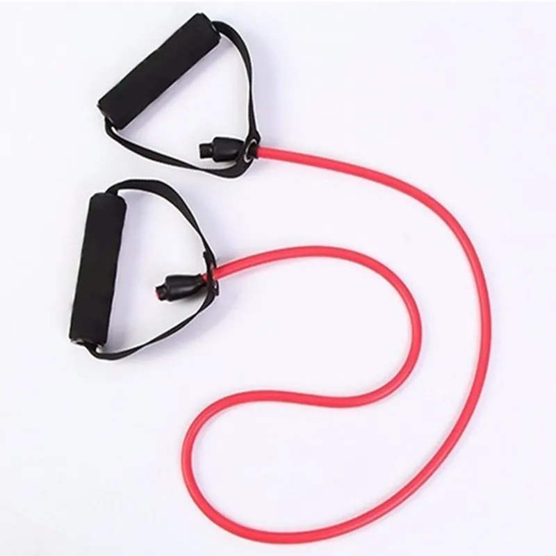 120cm Elastic Resistance Bands Yoga Pull Rope Fitness Workout Sports Bands Yoga Rubber Tensile Pull Rope Expander