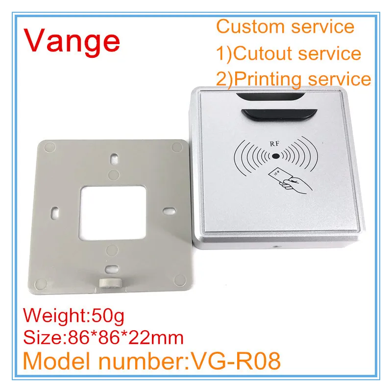 1pcs/lot 2016 new product IP54 ABS plastic project box 86*86*22mm for rfid access control door lock | Обустройство дома