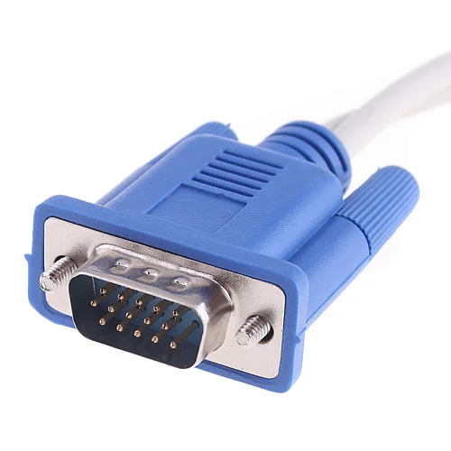 Высококачественный Премиум преобразователь AV выход Переходник VGA к S Video / RCA