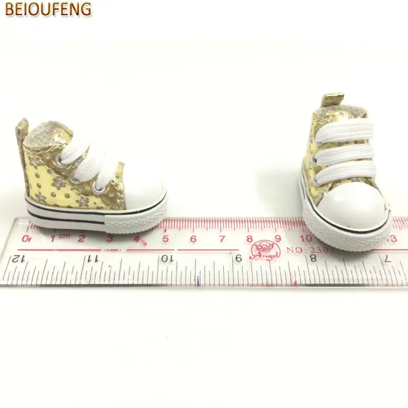 BEIOUFENG 5 см кукольная обувь 1/6 BJD искусственная кожа Бог цвет кроссовки игрушки