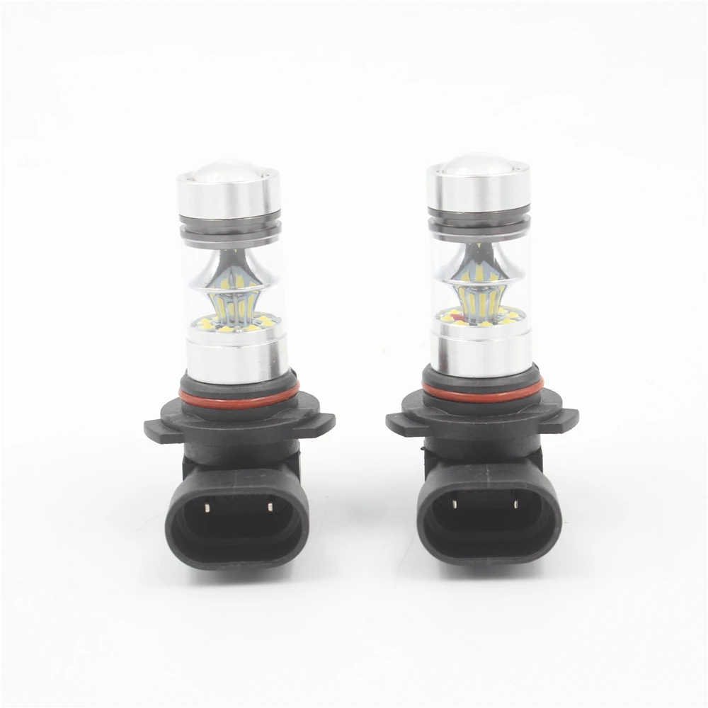 2 шт. стайлинга автомобилей 100 Вт светодиодный головной Противотуманные фары 9006