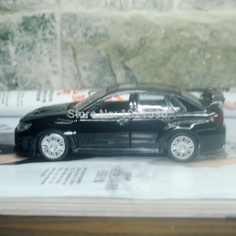 UNI 1/36 масштабные автомобильные игрушки япония Subaru STI литье под давлением металлическая модель автомобиля для подарка/коллекции/детей