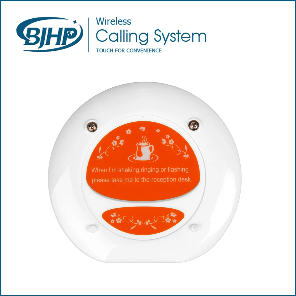 Новый Тип беспроводной системы зуммера ресторана (1 клавиатура + 10 пейджеры Coaster 1