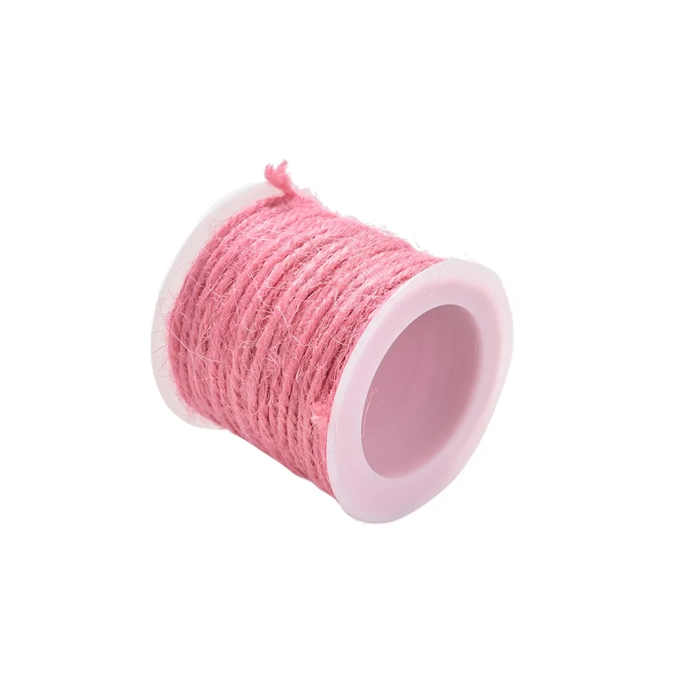 10 м фестиваль скрапбукинга DIY Ремесло Красочные гессианские джутовые шпагаты