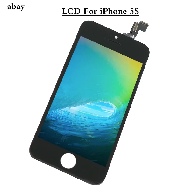 Для iPhone 5S ЖК дисплей для 5s сенсорный экран дигитайзер сборка Замена A1457 A1528 A1518