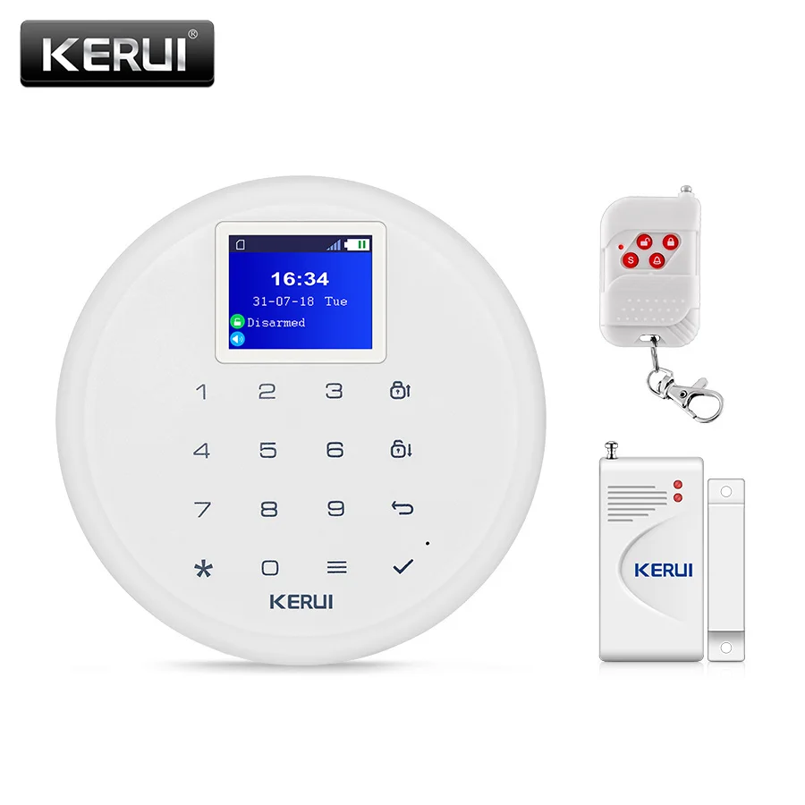 Door Sensor Kit KERUI G17 беспроводной мини детектор движений DIY Kit Домашний GSM SMS Охранная сигнализация Система IOS Android приложение дистанционное управление - Цвет: Door Sensor Kit