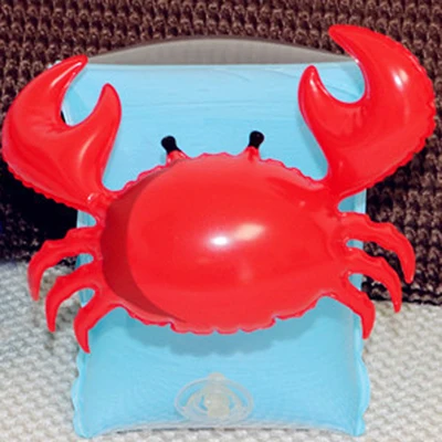 crab Unicon плавательные нарукавники, надувные пляжные игрушки для детей, плавающие рукава, детская одежда, кольцо для плавания - Цвет: crab