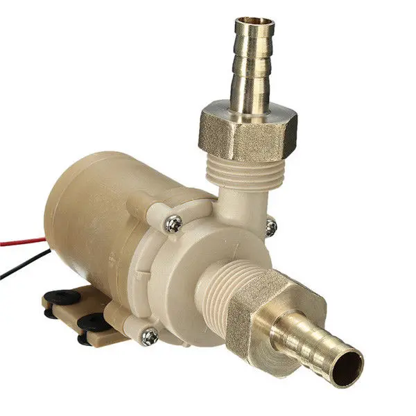 Dc 12V Солнечный циркуляционный насос горячей воды бесщеточный мотор для водяного