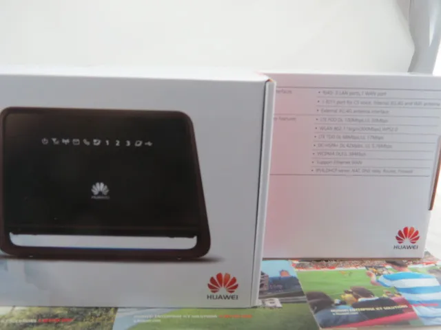 Wi Fi роутер HUAWEI 4G разблокированный CAT4 LTE CPE беспроводной шлюз с портом Lan бесплатная