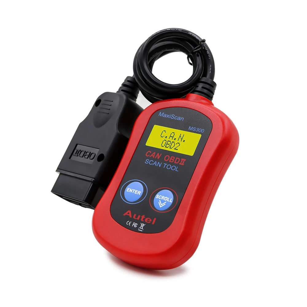Autel maxiscan ms300 obd2 obdii сканер считыватель кодов ms 300 автомобильный диагностический