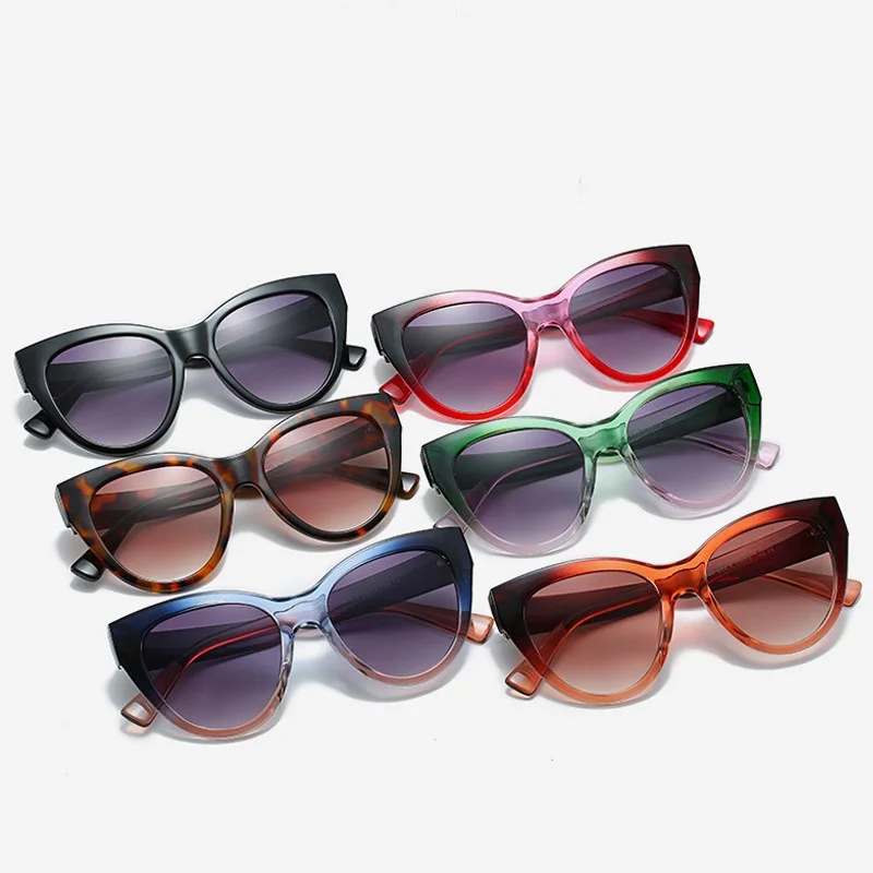 

New 2019 Fashion Sexy Sunglasses Women Men Classic Retro Sun Glasses Eyewear Luxury Trending Cat Eye Sunglasses Streetwear UV400