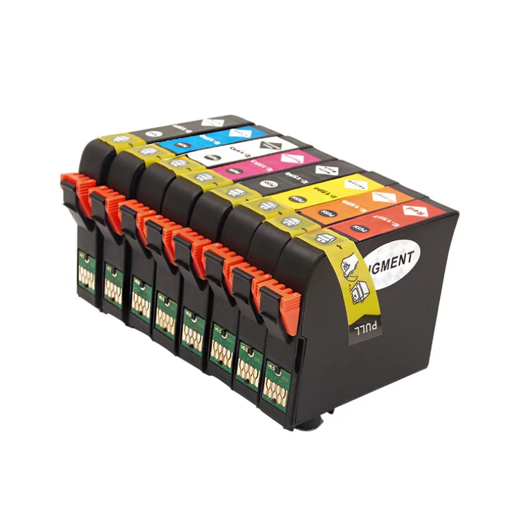 8PK T1590 1590 чернильные картриджи для Epson STYLUS PHOTO R2000 принтер T1590/T1591/T1592/T1593/T1594/T1597/T1598/T1599