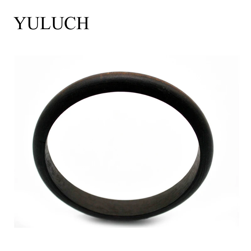 YULUCH DIY ручной работы из натурального дерева простые браслеты деревянный браслет ювелирные изделия большие браслеты для женщин