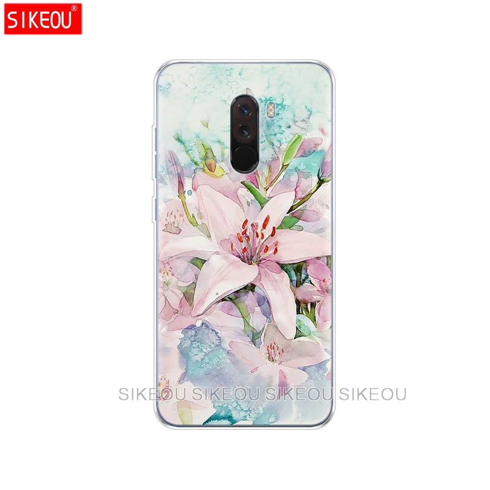 33759 Мягкий силиконовый чехол для Xiaomi Pocophone F1 Xiaomi Poco F1 чехол s Мягкий ТПУ чехол для телефона Xiaomi Pocophone F1 Global F 1 милый - Цвет: 33759