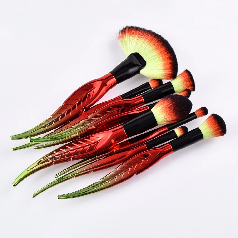 10pcs/set Makeup Brushes Set Make up Toiletry Beauty Cosmetic Tool Eyebrow Eyeliner Up Concealer Brush Kit Facial | Красота и
