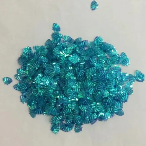 Transparent blue Блесток 6*8 мм многоцветный корпус блёстки пайетки DIY ремесло шитье Свадебный материал для женщин и детей аксессуары для одежды 1200 шт(20 г - Цвет: Transparent blue