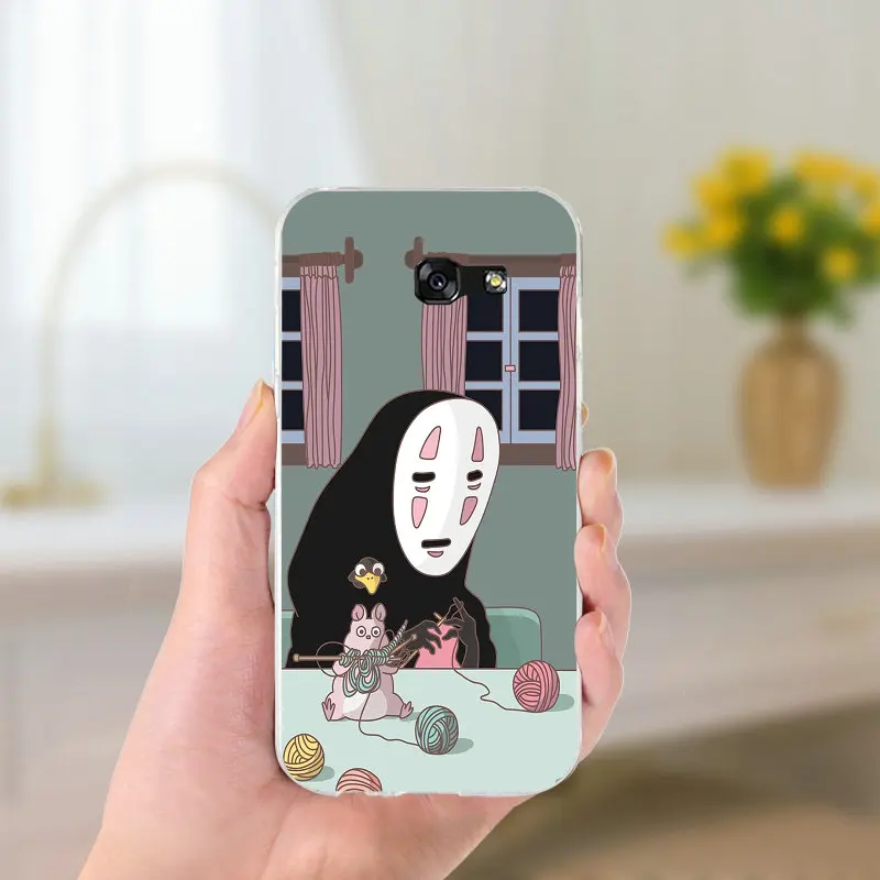 Тоторо Унесенные призраками Ghibli Миядзаки мягкий чехол для телефона samsung Galaxy Note 2 3