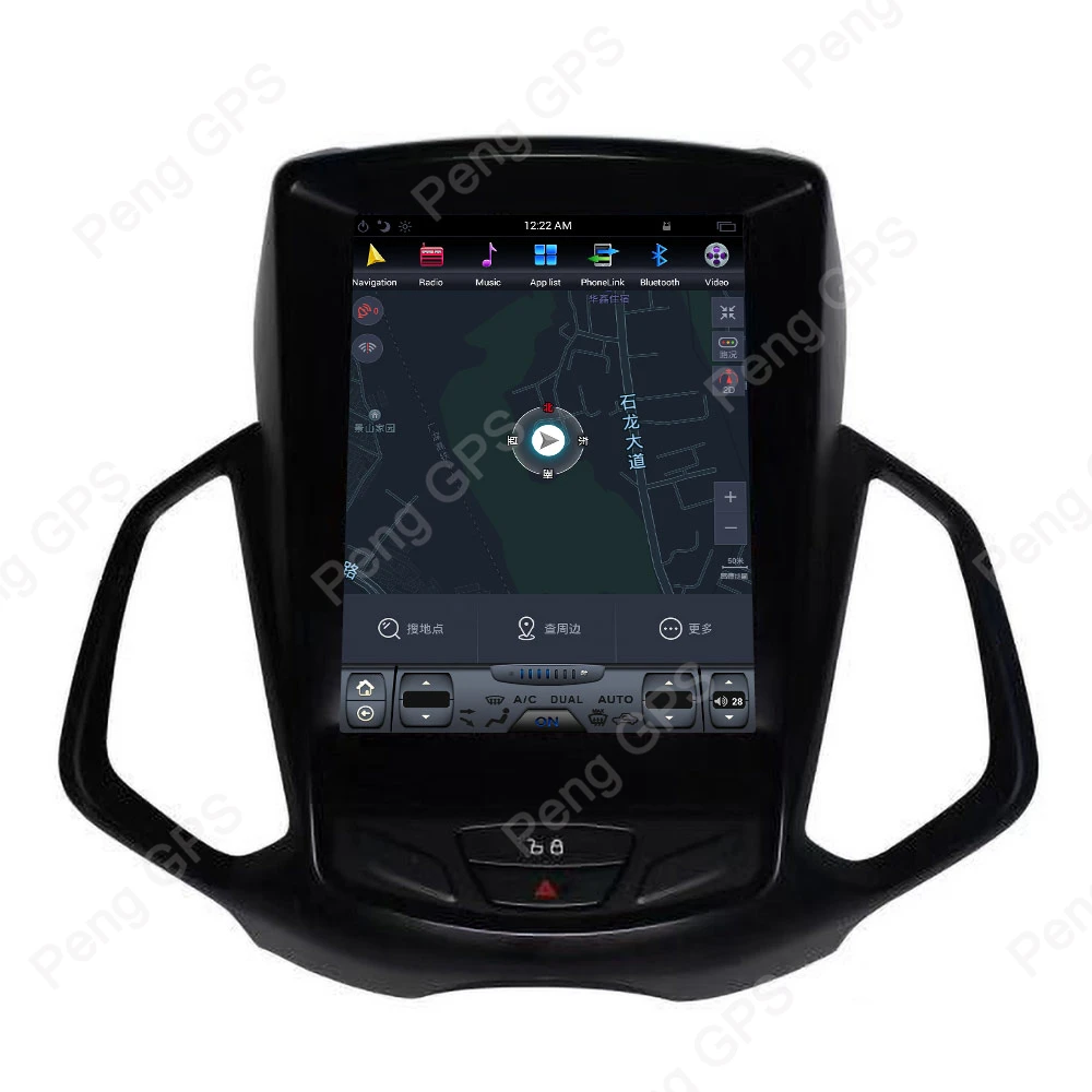 Автомобильный DVD-плеер 10 4 &quotIPS-экран Android CD-плеер для FORD EcoSport 2013 + GPS навигация 1024X600