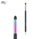 Anmor чистые конские волосы конические растушевки тени для глаз профессиональные Смоки Тени для век Косметические Кисти