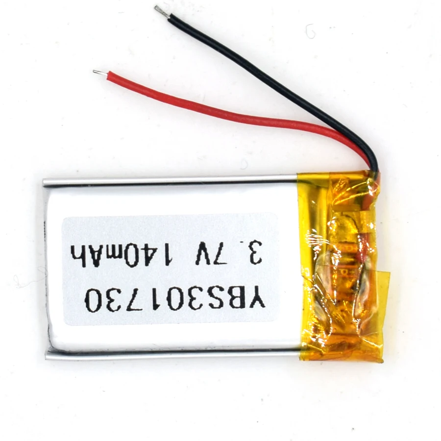3 7 V 140 mAh 301730 литий-полимерная аккумуляторная батарея Li Po ion для GPS Bluetooth MP3 MP4 031730 |