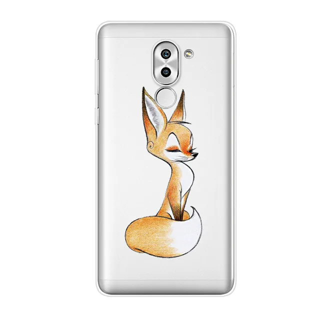 B Para Для huawei GR5 чехол 5,5 ''Мягкий ТПУ силиконовый чехол для телефона для Coque huawei Honor 6X задняя крышка Honor 6 X x GR5 милый - Цвет: 42