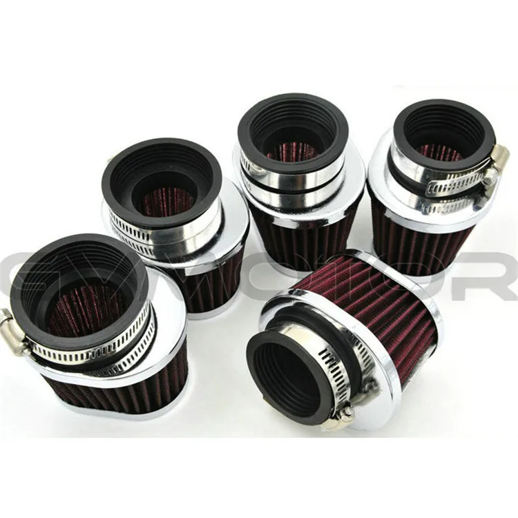 Универсальный Металлический Воздушный фильтр для мотоцикла 38 мм 42 45 48 50 52 54 |