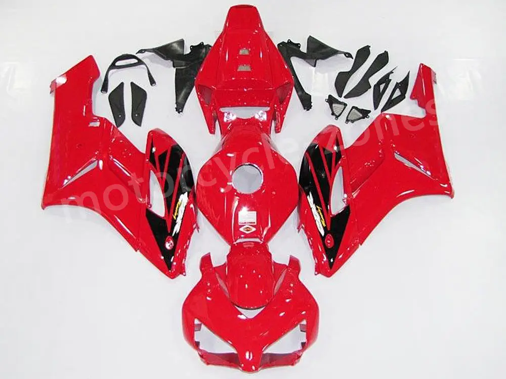 Красный черный полный ABS обтекатель впрыска кузова комплект для Honda CBR 1000 RR 1000RR 2004