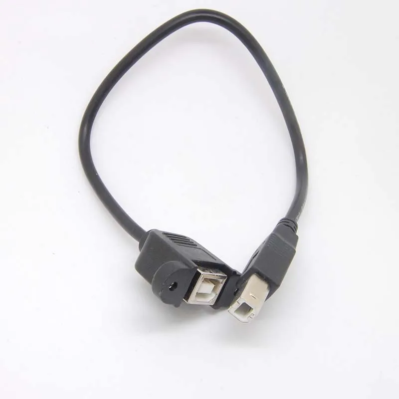 USB2.0 Женский к принтеру сканер B Мужской кабель Шнур свинцовый замок Тип + 2X винт