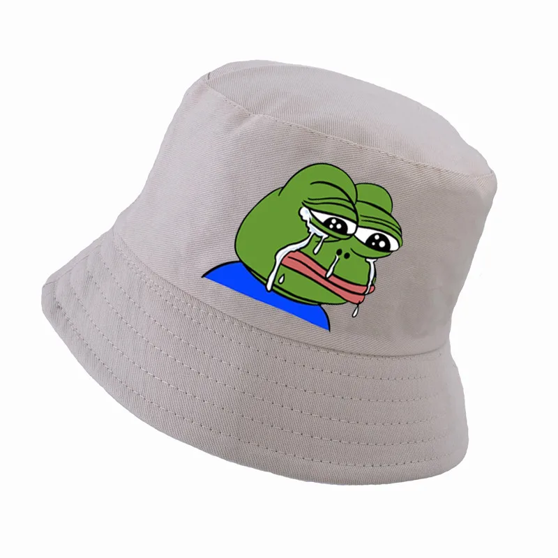 Лаванда Мужские и женские грустная лягушка Кепки Лето папа Панама harajuku поп Pepe жизнь отстой шляпа моды папа рыболов Кепки ремень сзади лягушка мем - Цвет: Лаванда