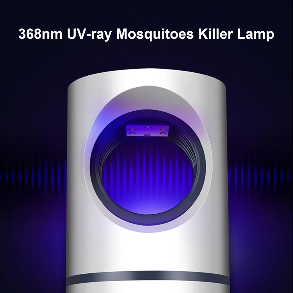 Behogar питаемые через USB порт для уничтожения комаров UV светильник ловушкой