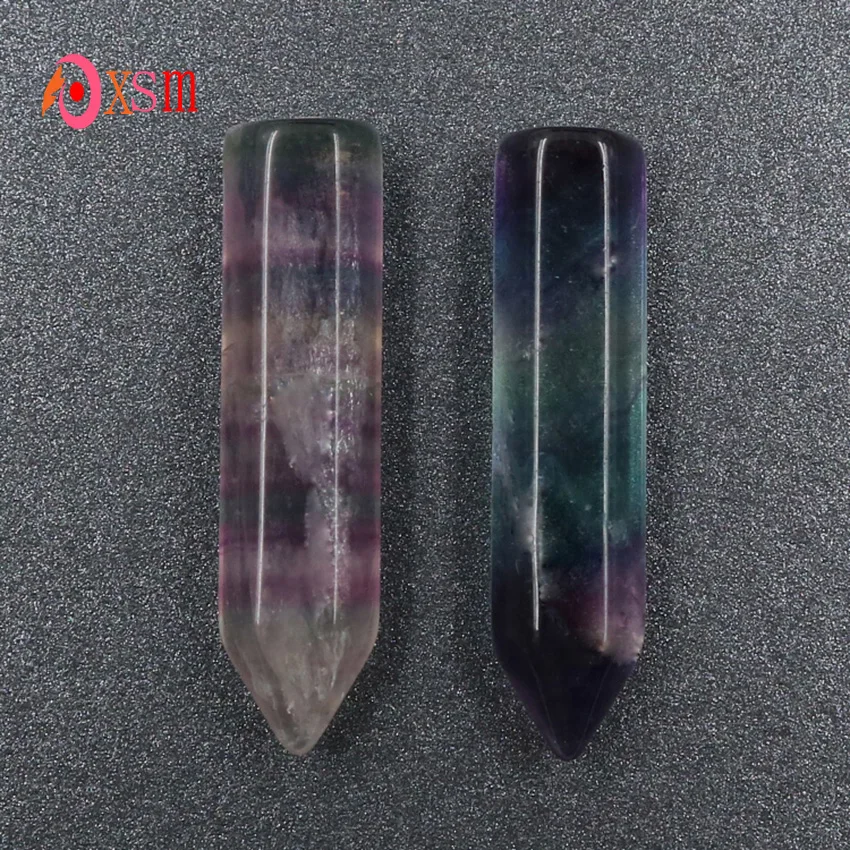 

Xinshangmie 1 шт. натуральный флюорит Шестигранная Призма каменные колонны полудрагоценные для заживления подвеска Рэйки DIY орнамент ремесла