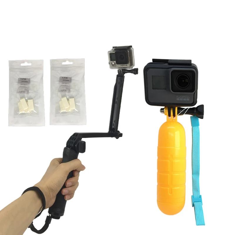 27 в 1 Набор аксессуаров для экшн-камеры GoPro hero 8 7 6 4 Session SJCAM EKEN Xiaomi Yi 4k сумка камеры