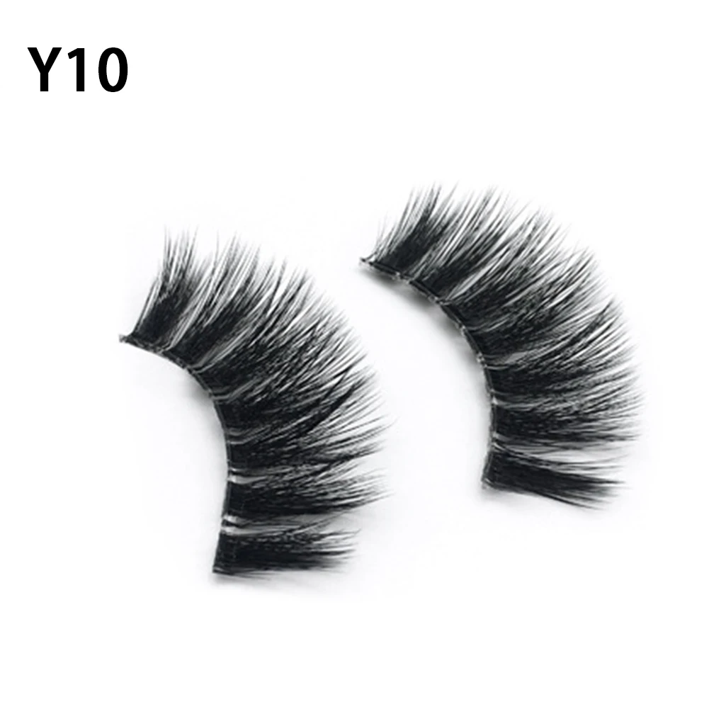 Плотный прозрачный инструмент для макияжа корня 3D натуральные накладные ресницы