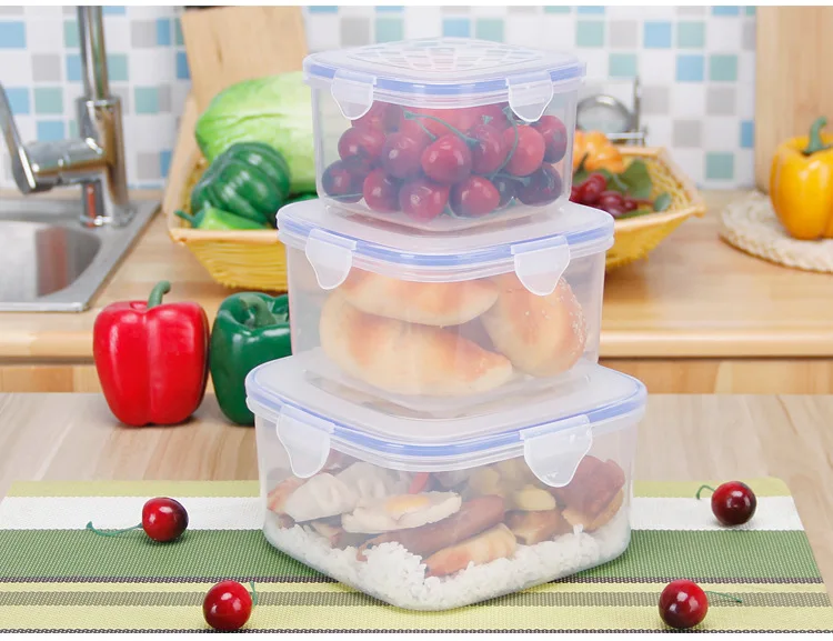 Кухня Bento коробка для хранения еды еда преп Ланч-бокс холодильник свежесть для детей школьная Посуда Набор Открытый Пикник