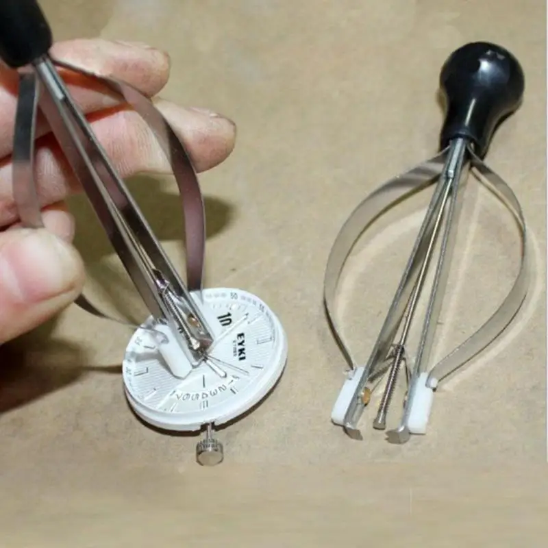 1 шт. Инструменты для ремонта часов DIY Инструменты для ремонта часов из нержавеющей стали растягивающийся игольчатый зажим от иглы для снятия часов с рук