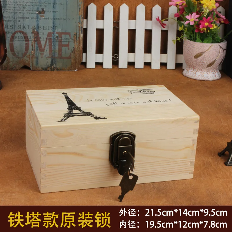 Античный деревянный ящик для хранения тенон zakka do старый бытовой gizmo подарки|gift box