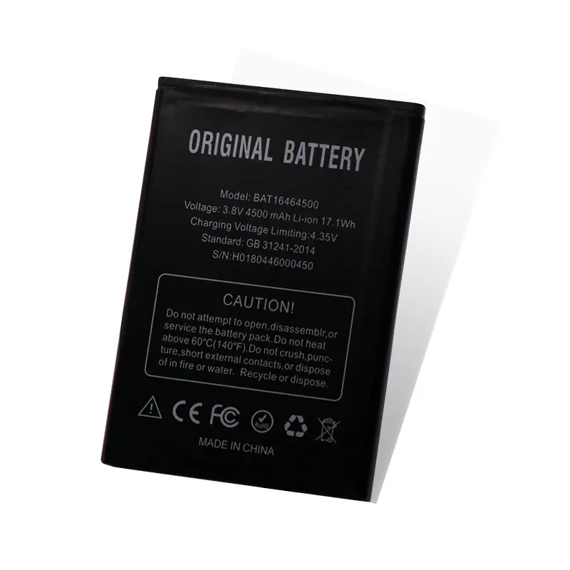 Аккумулятор Для DOOGEE T5 lite батарея аккумулятор BAT16464500 4500 мАч высокое качество |