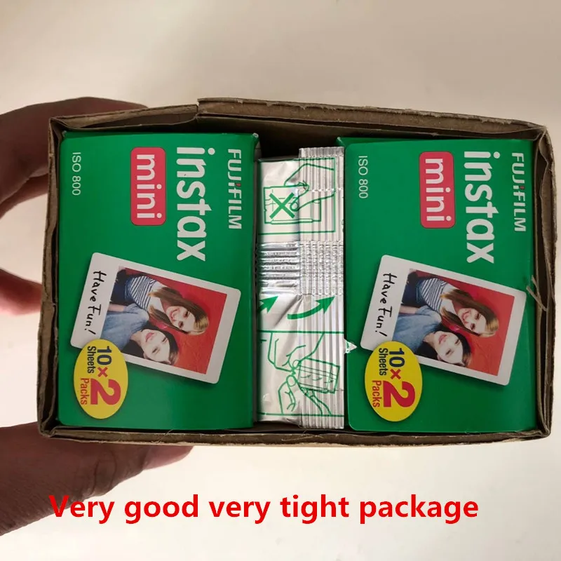 Fujifilm Instax Mini Film 10 20 40 60 80 100 листов для Fuji Camera mini 9 7s 8 90 25 55 Share SP 1 2|fujifilm instax film|instax filmmini