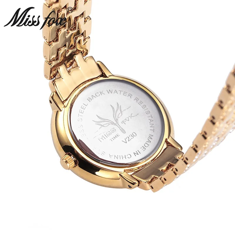 Часы наручные Miss Fox Женские кварцевые брендовые Роскошные простые