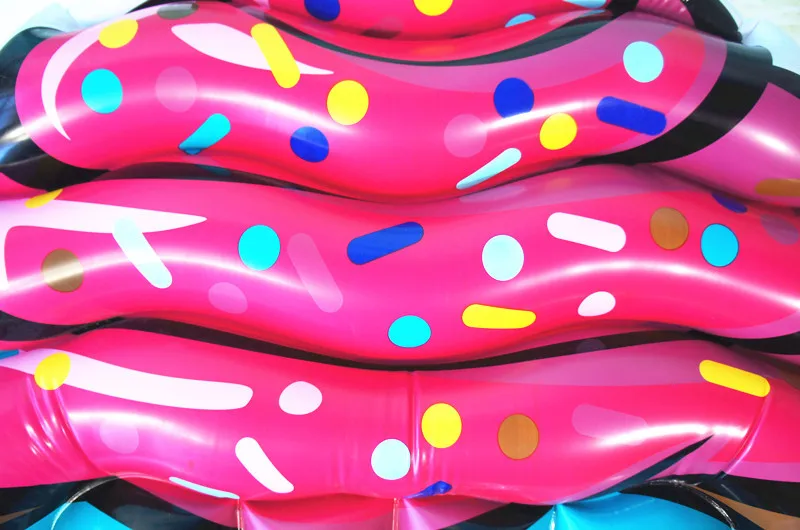 Гигантский цветной надувной капкейк плавающий бассейн для взрослых и детей