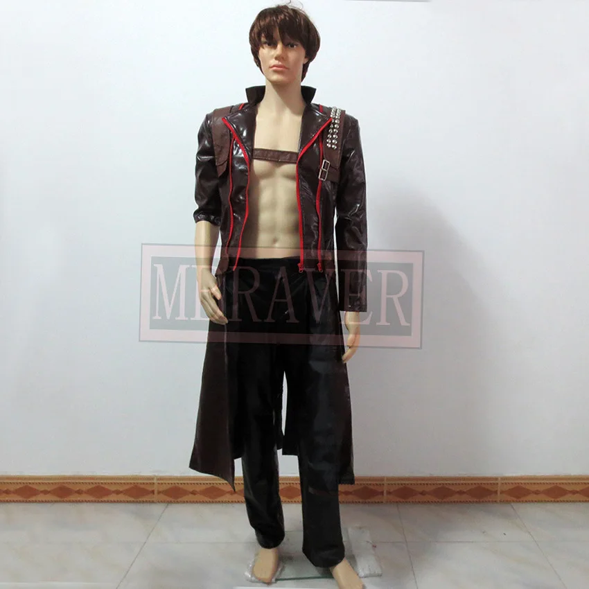 DMC 4 Dante Косплей Рождественская вечеринка Хэллоуин Костюм настроить любой размер |