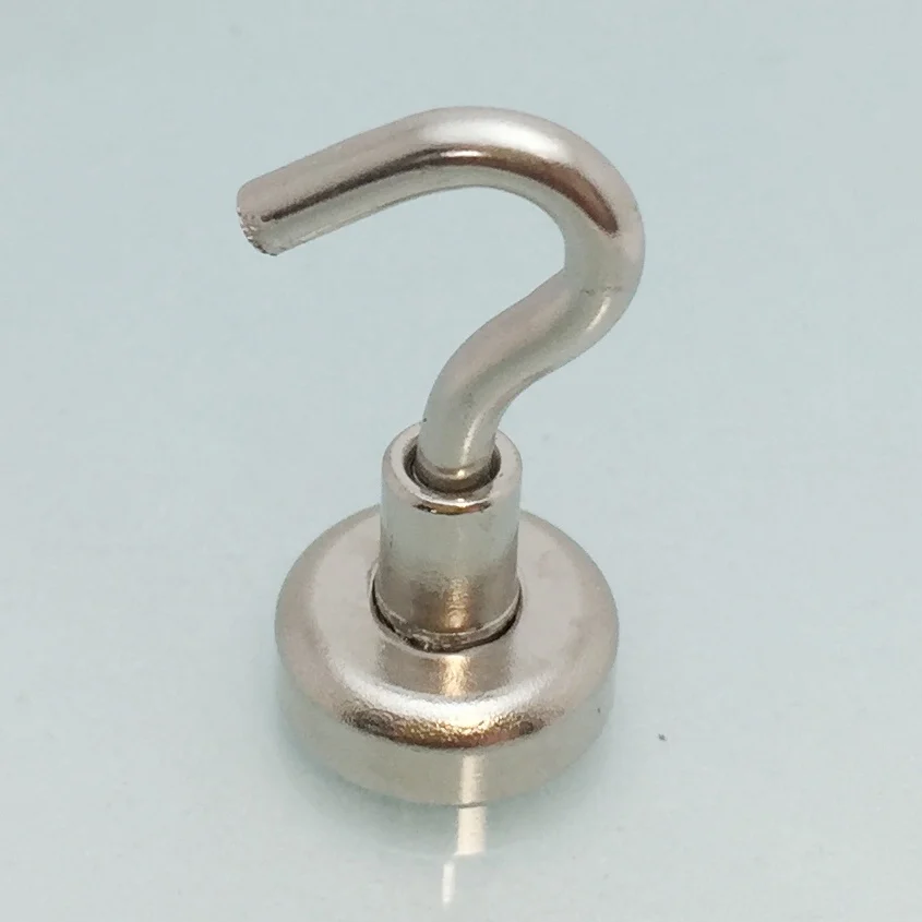 N42 магнитный крюк сильный Неодимовый держатель рыболовного магнита NdFeB магнит на