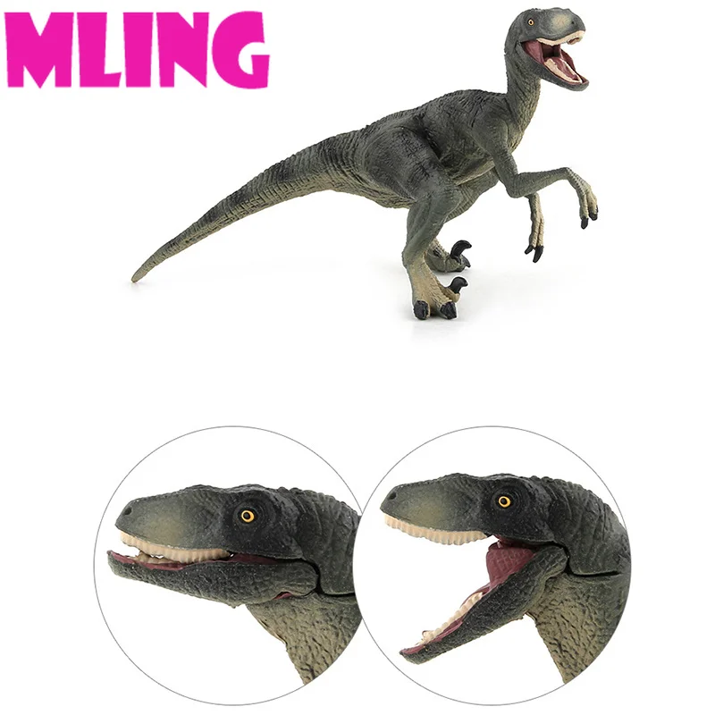Raptor полый пластиковый экшн игрушка фигуры динозавров животный парк Дикая жизнь